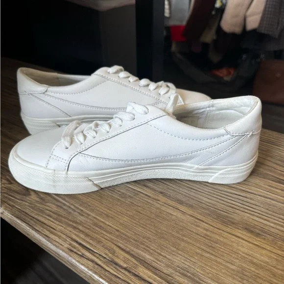 Madewell Sidewalk Low-Top Sneakers in Leather - Women's Size 7.5 Fits Like 8 - Picture 15 of 15